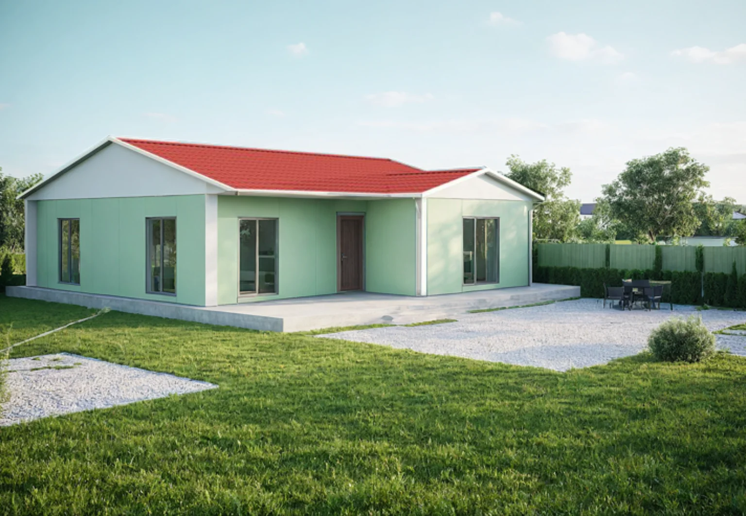 113m² PREFABRİK KONUT