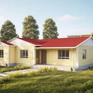 121m² PREFABRİK KONUT-RENDER