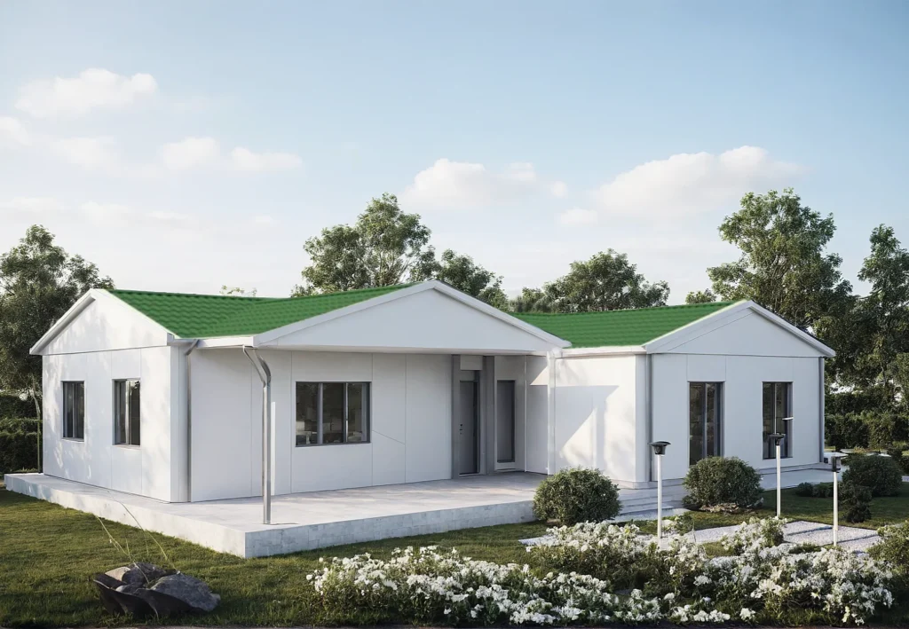 123m² PREFABRİK KONUT-RENDER