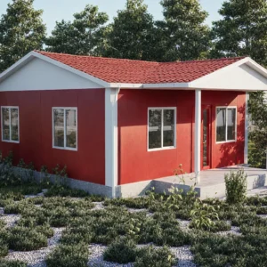 45m² PREFABRİK KONUT-RENDER