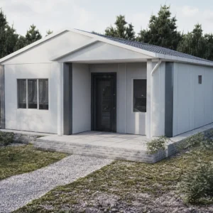 53m² PREFAİK KONUT RENDER